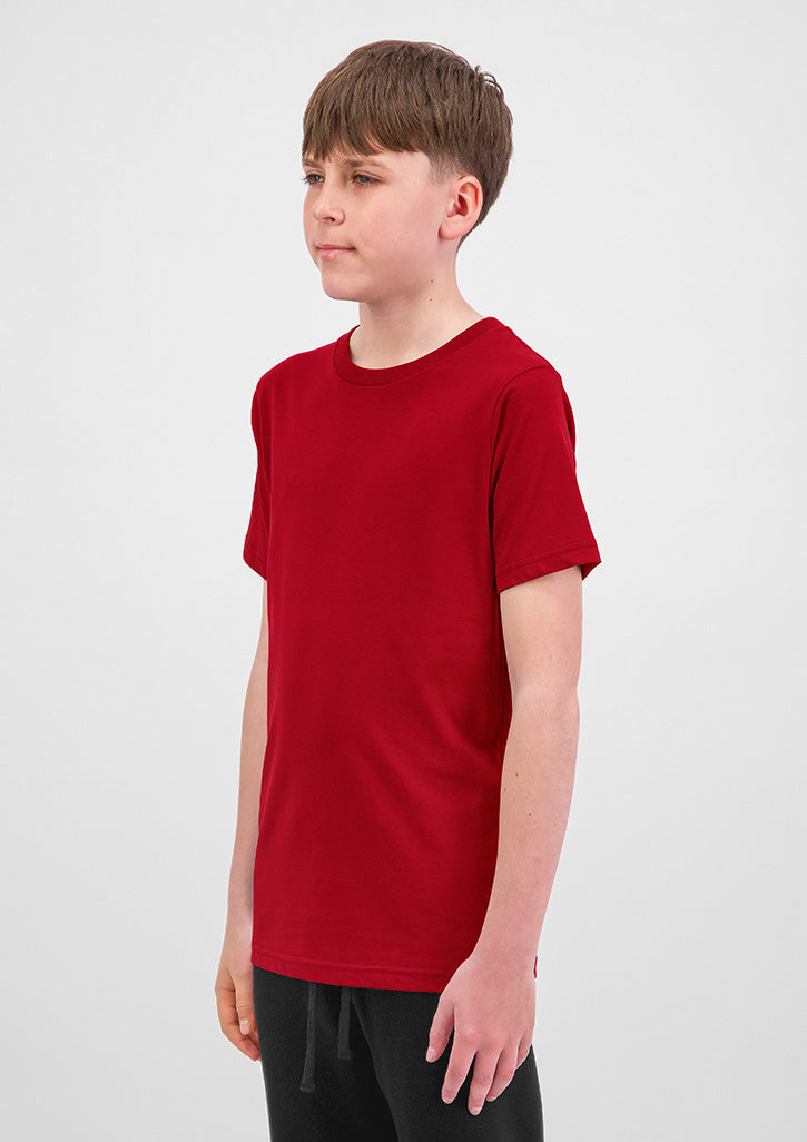 Basis Youth Short Sleeve Tee - back view