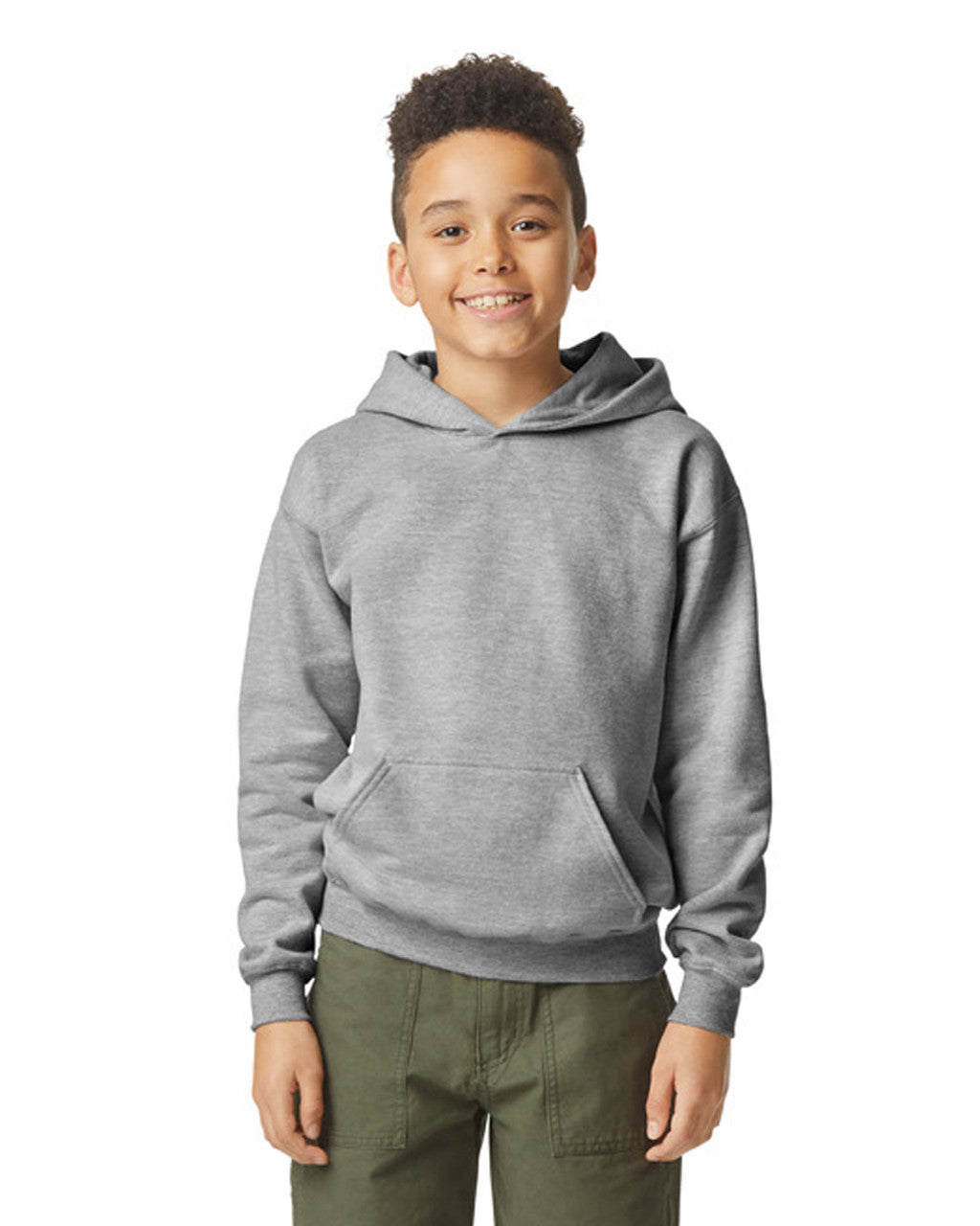 SF500B Gildan Softstyle Youth Hooded Sweatshirt