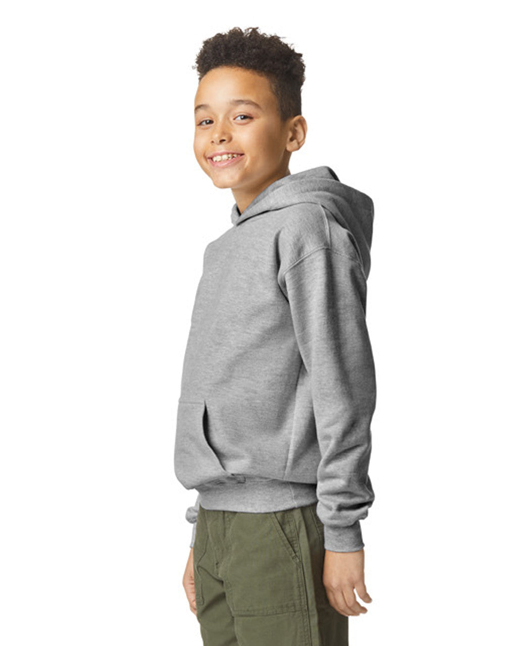 SF500B Gildan Softstyle Youth Hooded Sweatshirt