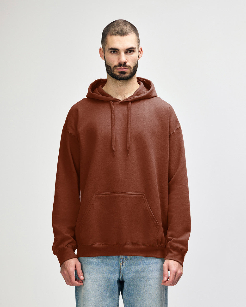 Gildan Softstyle Adult Hooded Sweatshirt - Cocoa