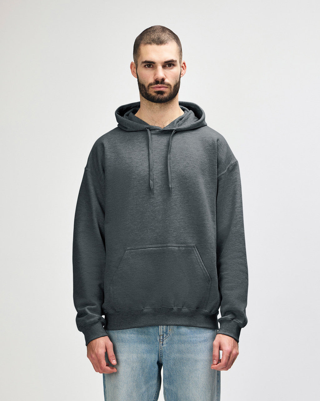 Gildan Softstyle Adult Hooded Sweatshirt - Dark Heather