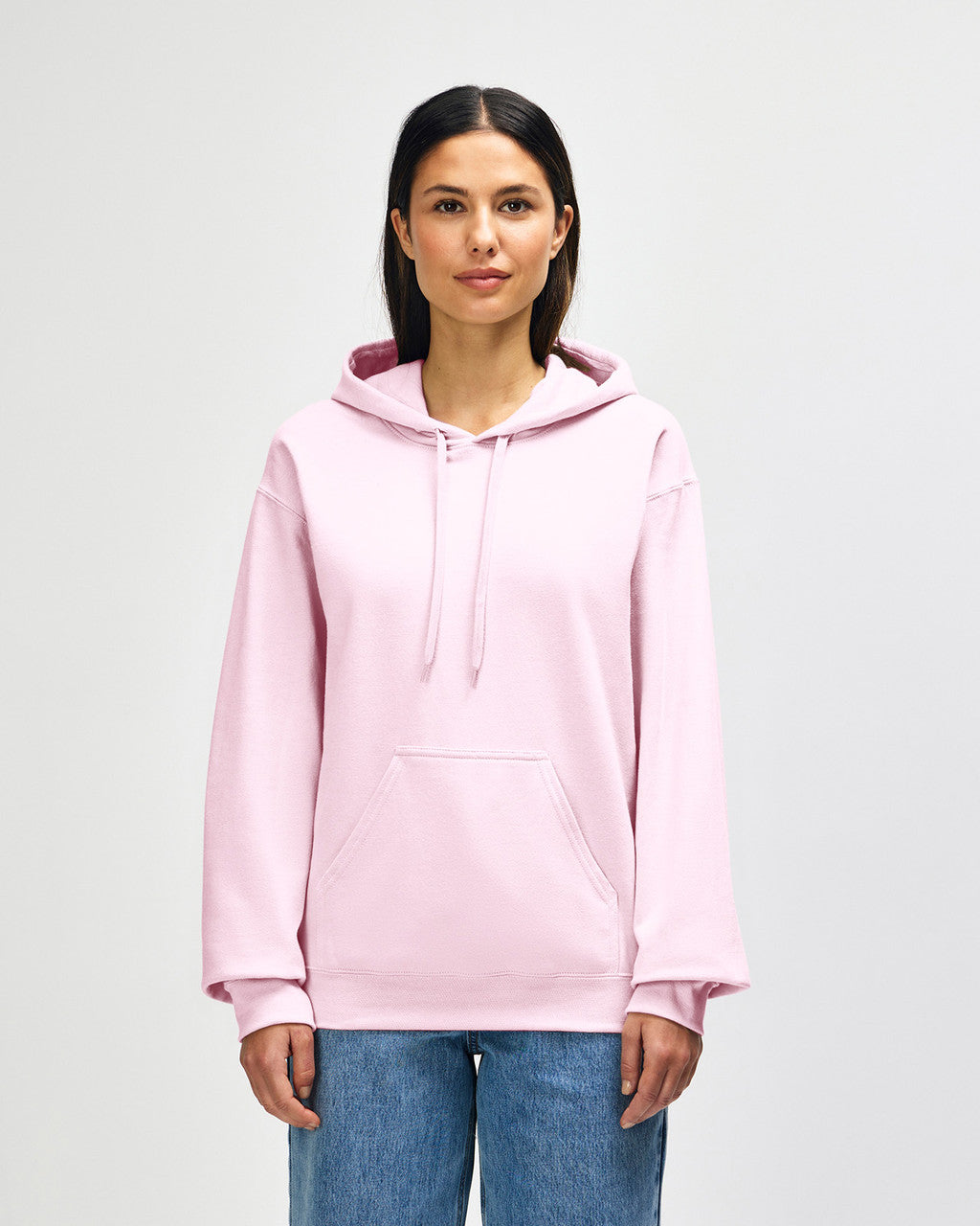 Gildan Softstyle Adult Hooded Sweatshirt - Light Pink