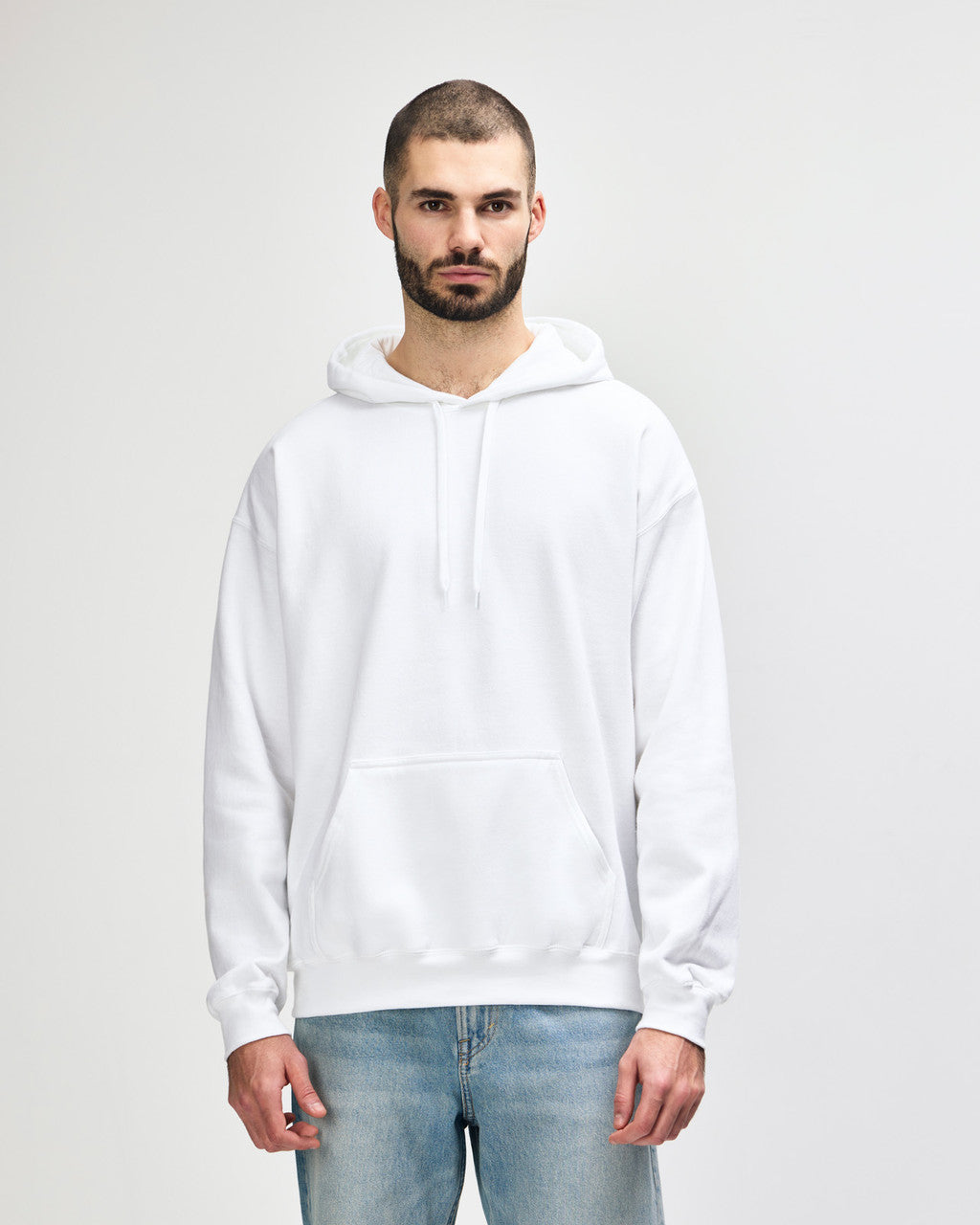 Gildan Softstyle Adult Hooded Sweatshirt - White