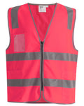 SW04 Unisex Hi-Vis Safety Vest with ID & Utility Pockets