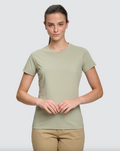 TS44 PREMIUM COTTON FACE TEE Ladie's