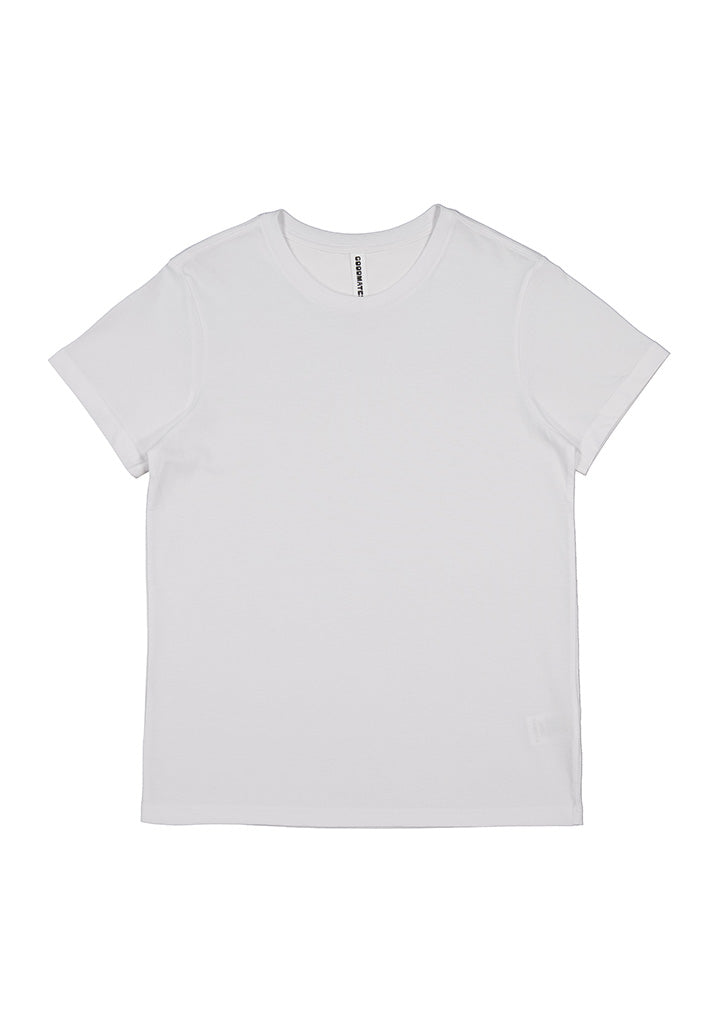Basis Womens Short Sleeve Tee - back view