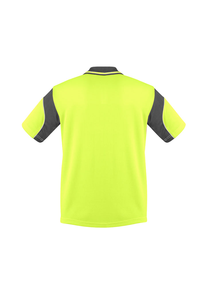 Syzmik Mens Hi Vis Aztec Polo - Short Sleeve ZH248