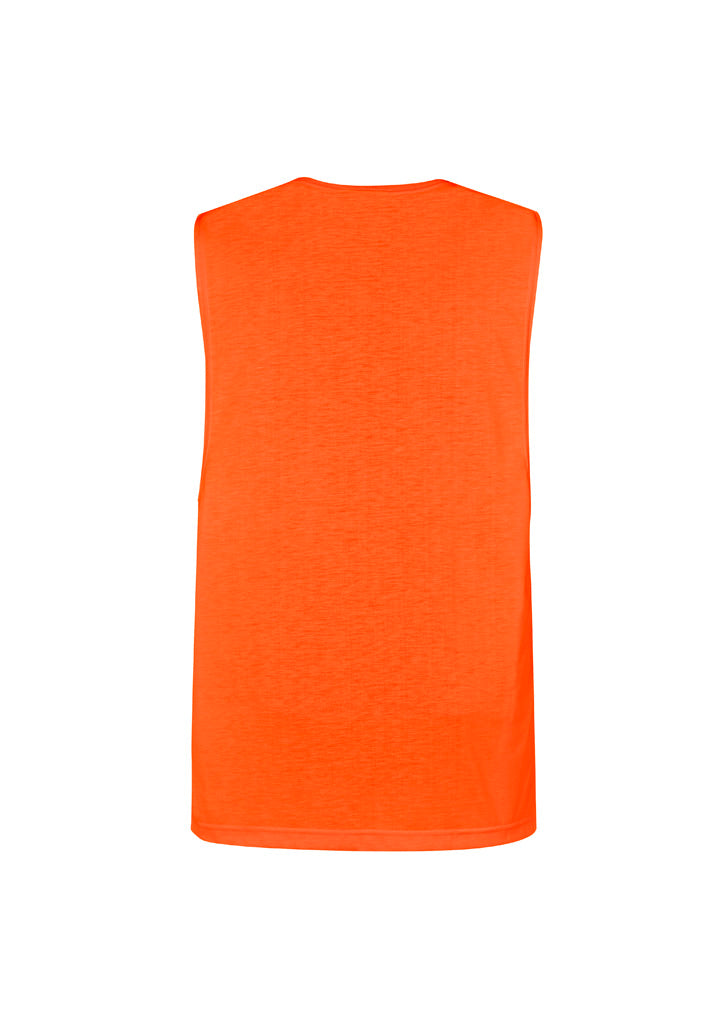 Syzmik Mens His Vis Sleeveless Tee ZH297