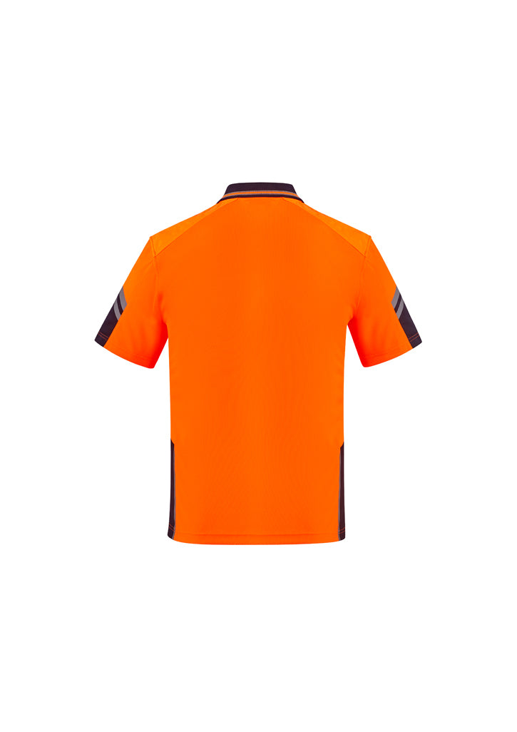 Syzmik Mens Reinforced Hi Vis Squad S/S Polo ZH465