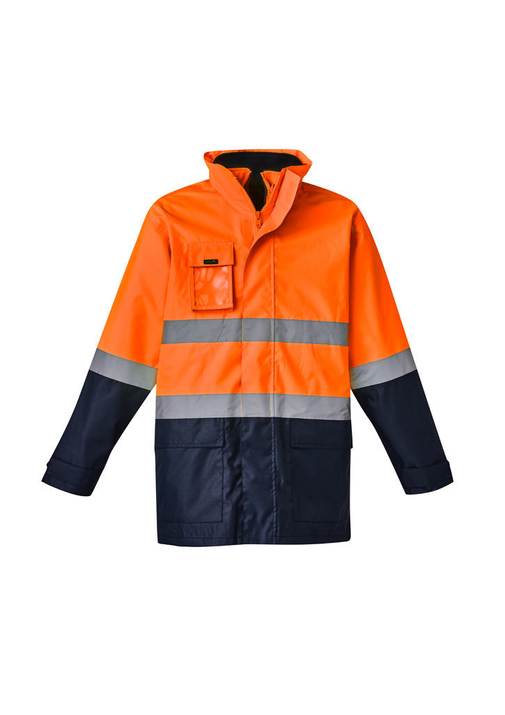 Syzmik Mens Hi Vis Basic 4 in 1 Waterproof Jacket ZJ220