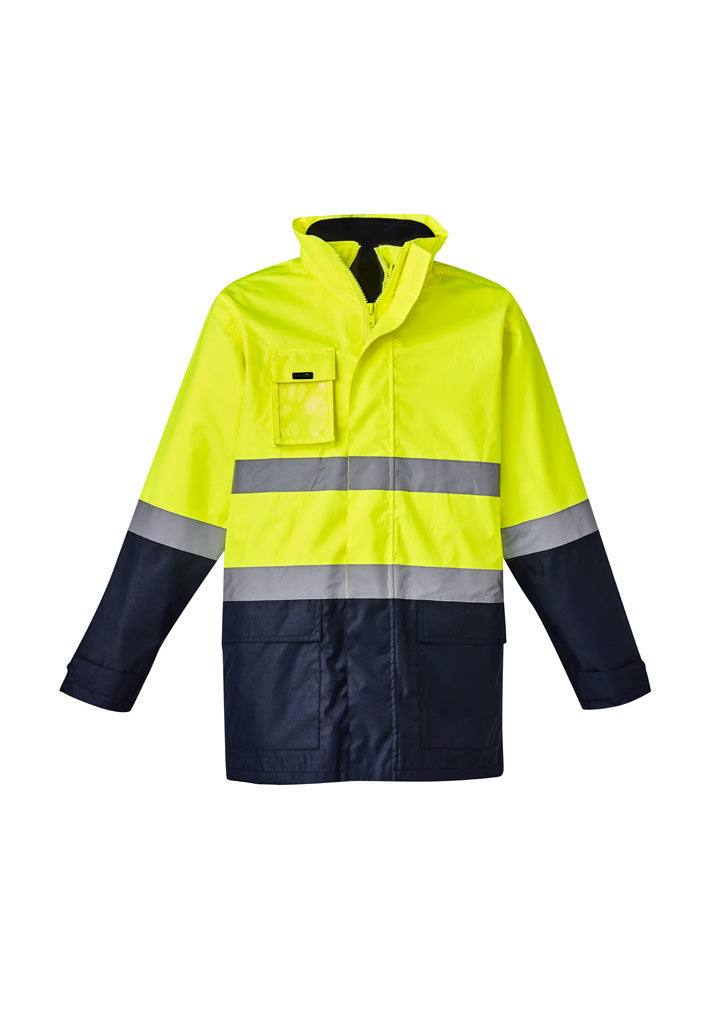 Syzmik Mens Hi Vis Basic 4 in 1 Waterproof Jacket ZJ220