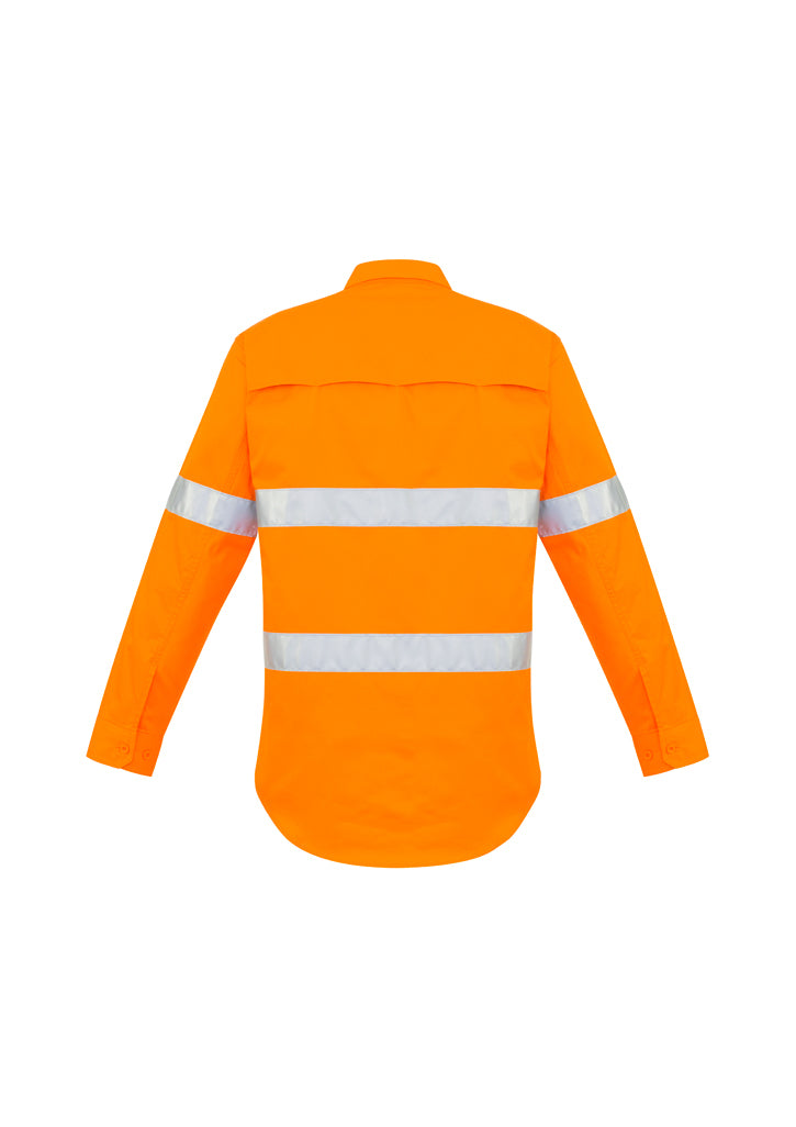 Syzmik Mens Hi Vis Hoop Taped Shirt ZW640