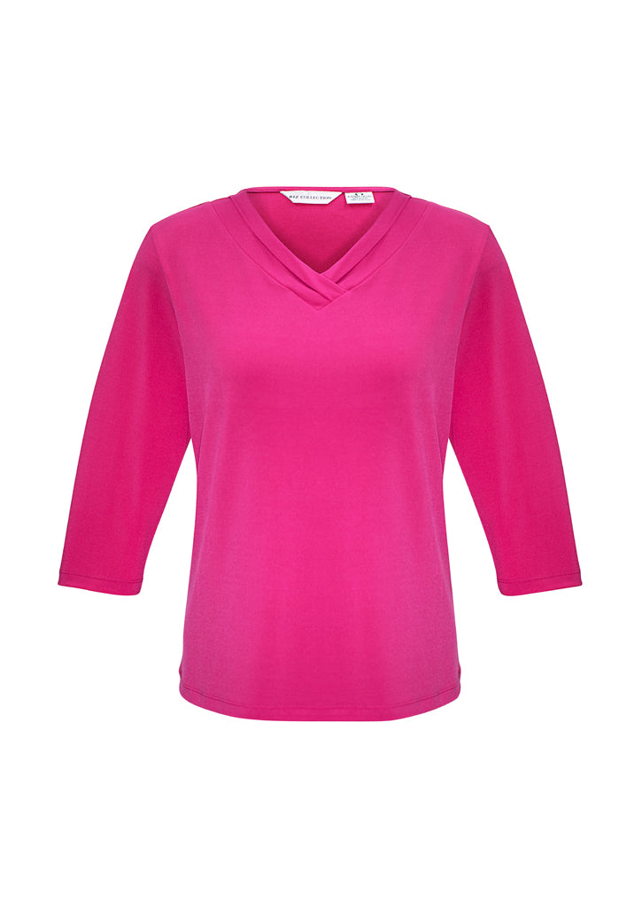 Ladies Lana 3/4 Sleeve Top - K819LT