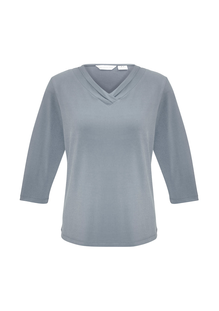 Ladies Lana 3/4 Sleeve Top - K819LT
