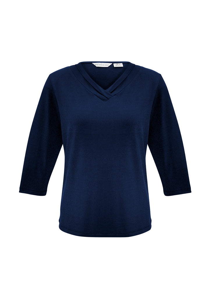 Ladies Lana 3/4 Sleeve Top - K819LT