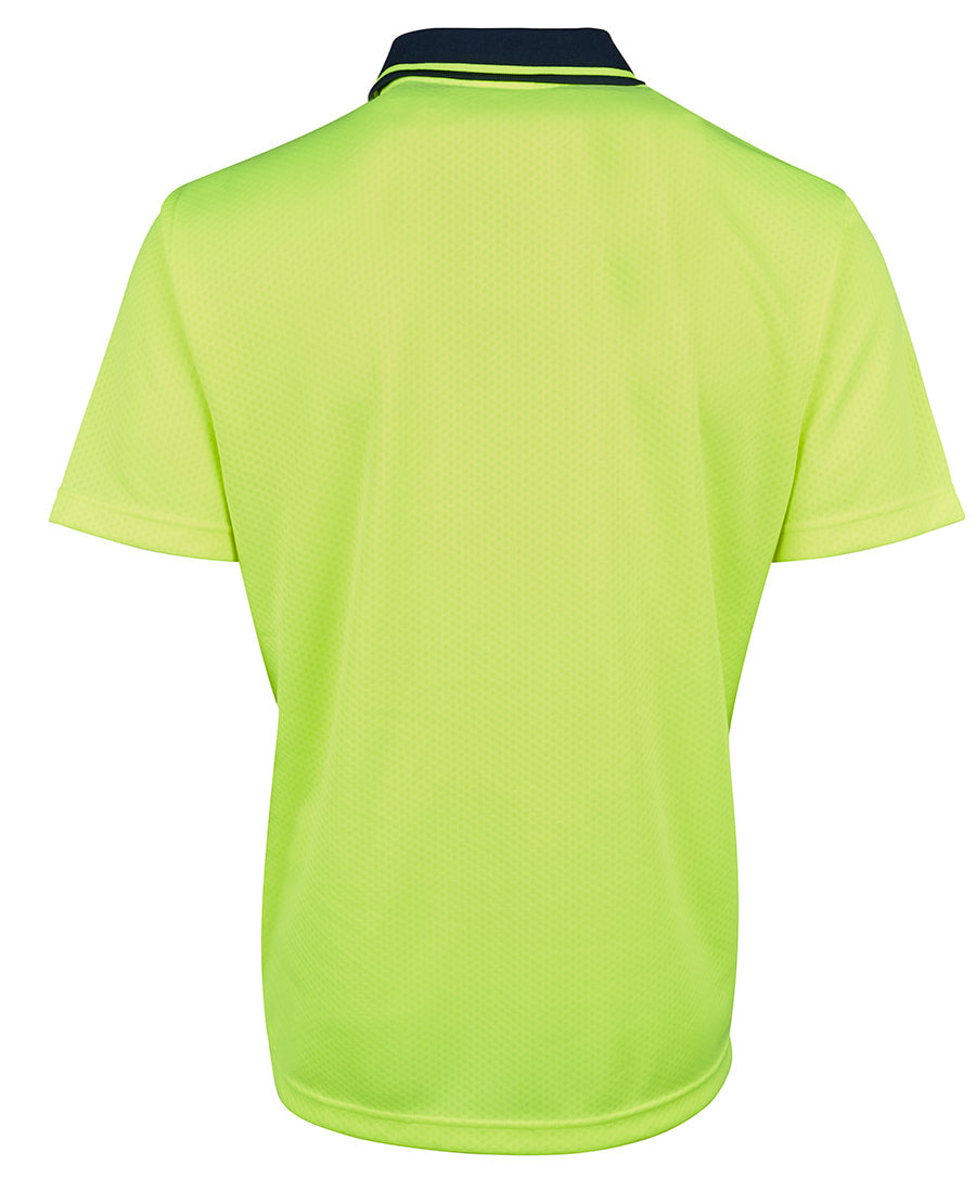 JB's Wear Hi Vis Jacquard Non Cuff Polo 6HJNC