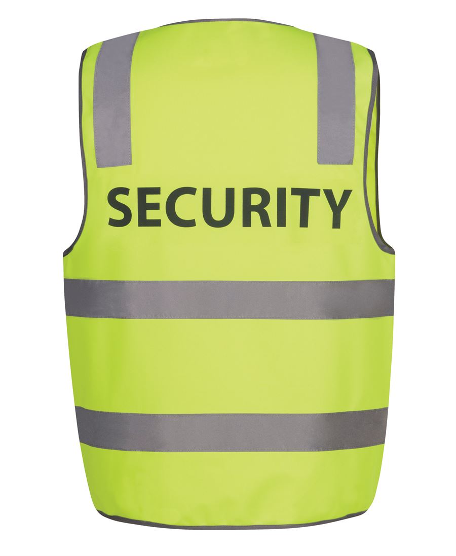 JB's Wear Hi Vis D+N Safety Vest 6DNS5 - Security