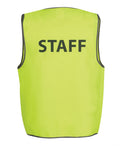 JB's Wear Hi Vis Safety Vest 6HVS6 - Staff