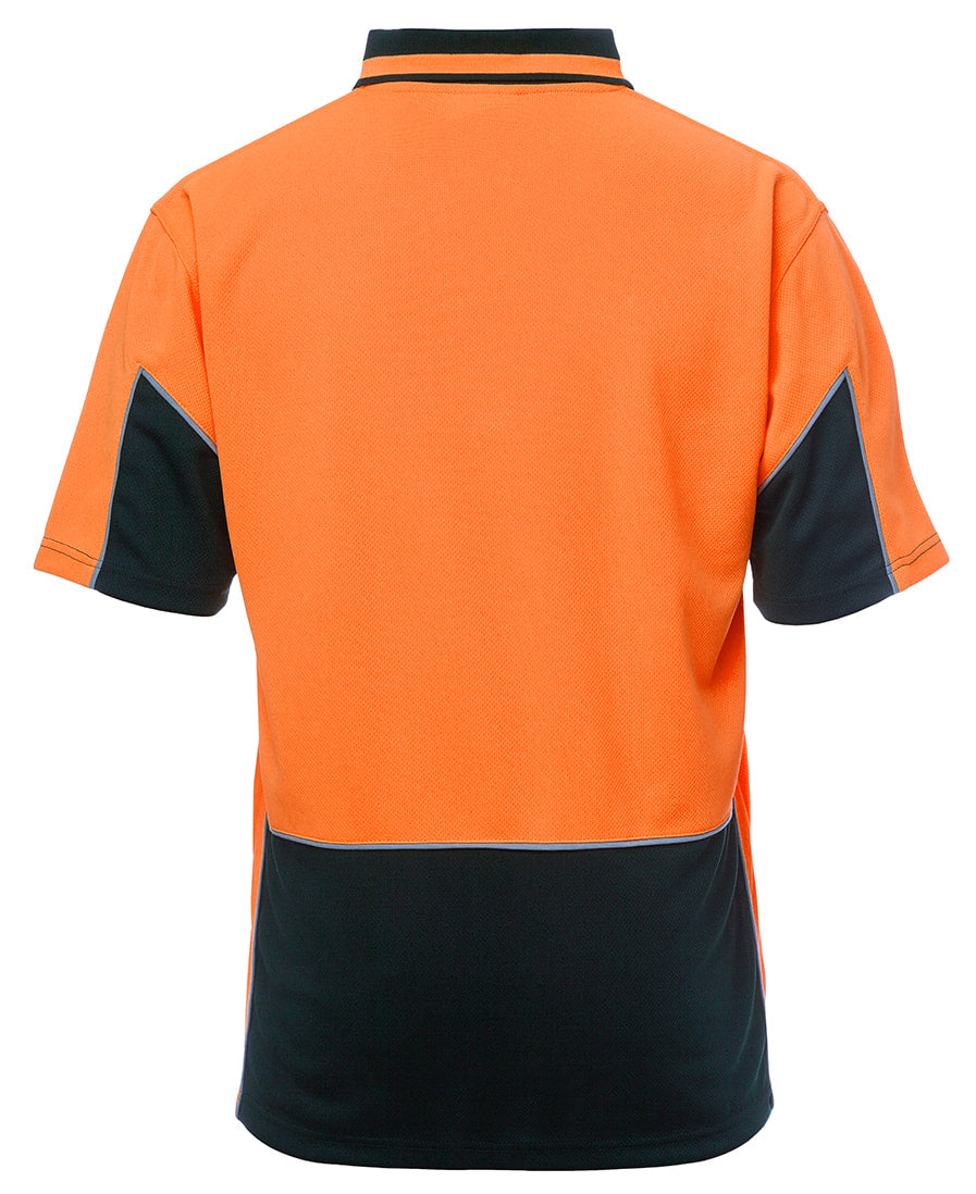 JB's Wear HI VIS S/S GAP POLO 6HVGS