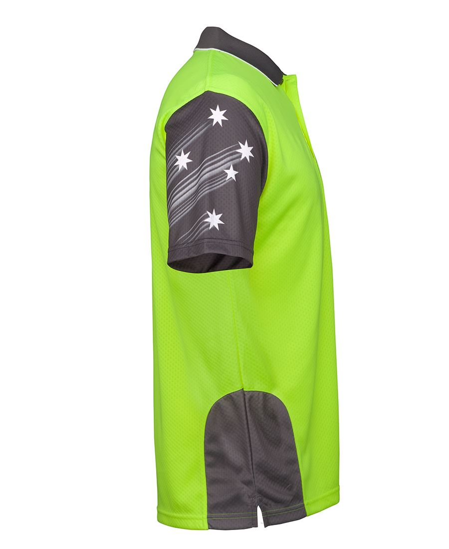 JB's Wear HI VIS SOUTHERN CROSS POLO 6HSC
