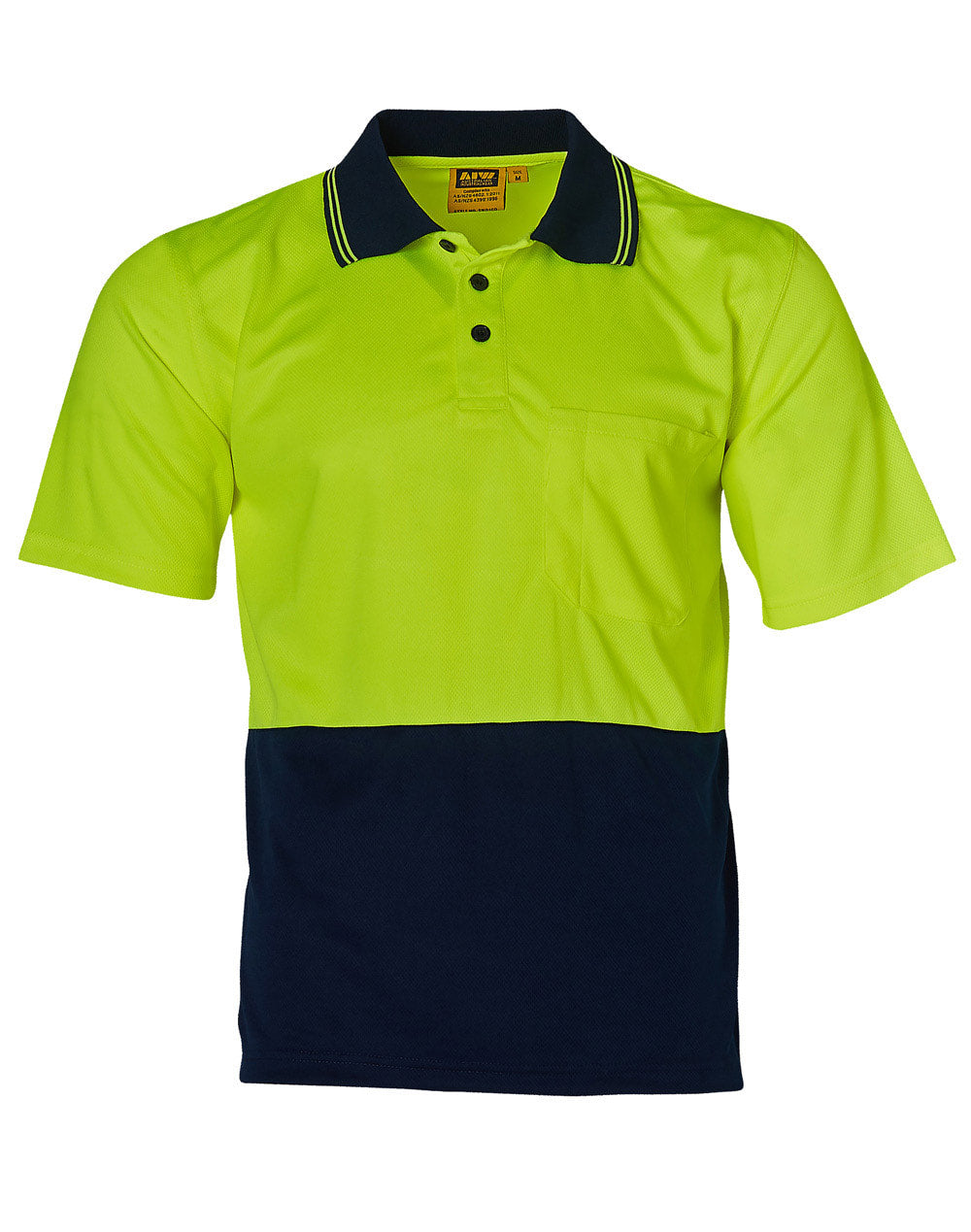 AIW SW01CD High Visibility CoolDry Short Sleeve Polo