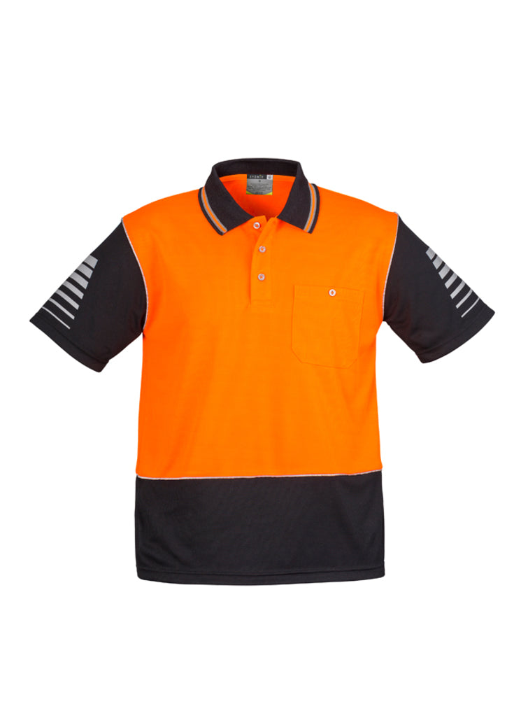 Syzmik Mens Hi Vis Zone Polo ZH236