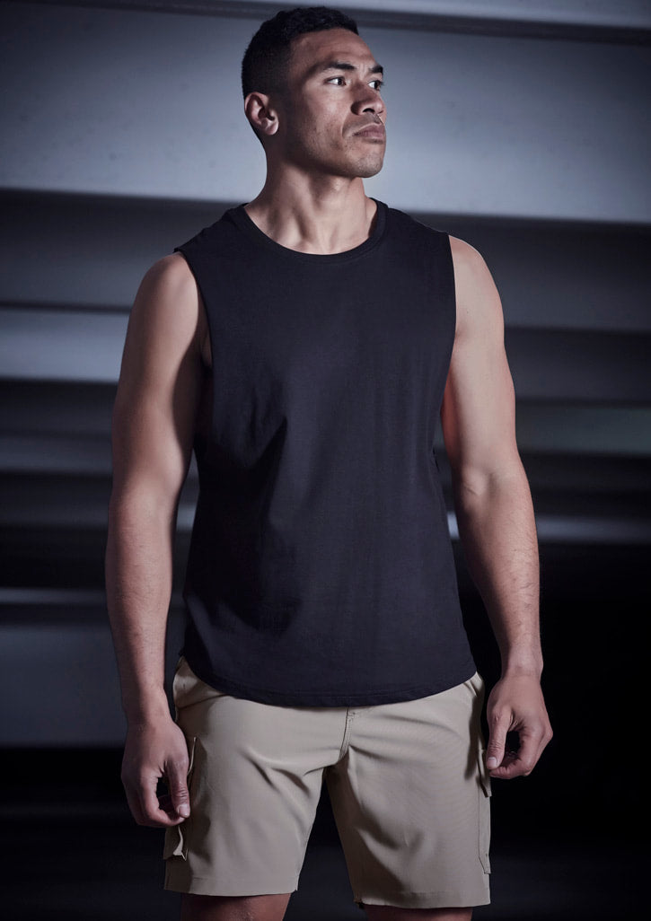 Syzmik Mens Streetworx Sleeveless Tee ZH137