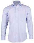 Benchmark M7362 Men's Mini Check Premium cotton long sleeve shirt