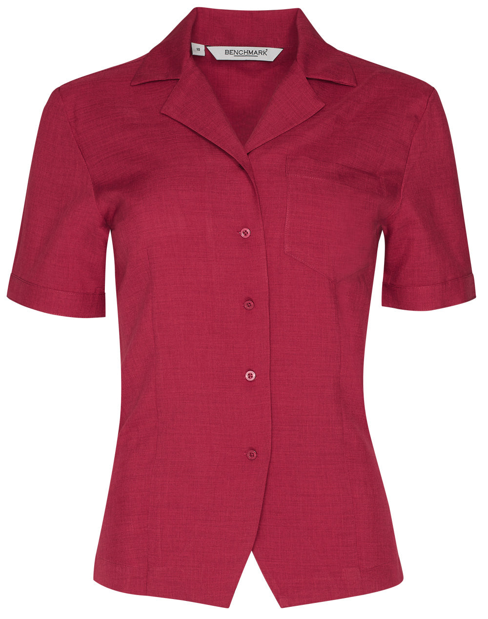 Benchmark M8614S Women's CoolDry Short Sleeve Overblouse