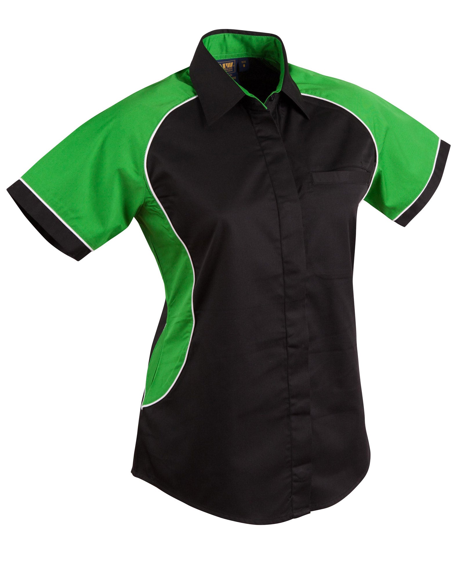Benchmark BS16 Women's Arena Tri-Colour Contrast Shirt
