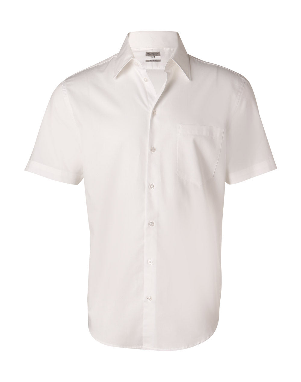 Benchmark M7030S Men's Fine Twill Short Sleeve Shirt