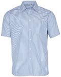 Benchmark M7231 Men's Balance Stripe Short Sleeve Shirt