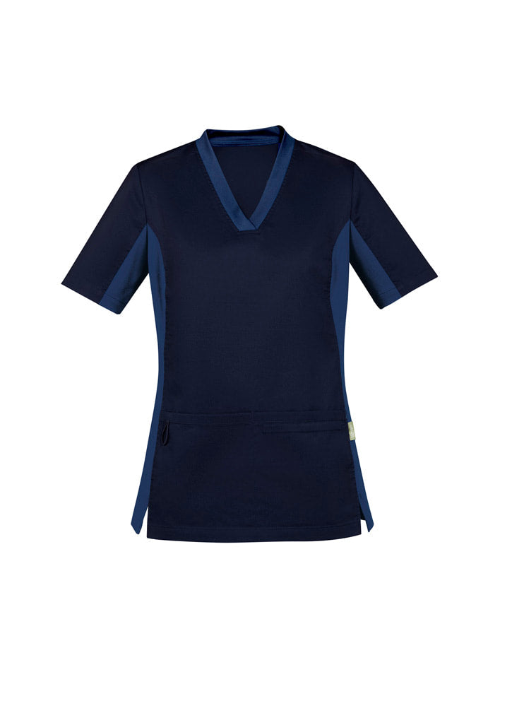 Biz Care Women's Riley V-Neck Scrub Top CST043LS