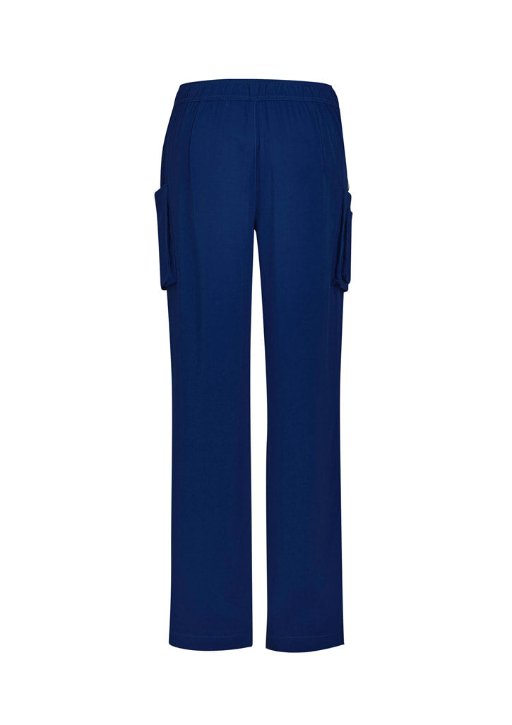Biz Care Women's Avery Multi-Pocket Straight Leg Pant CSP944LL
