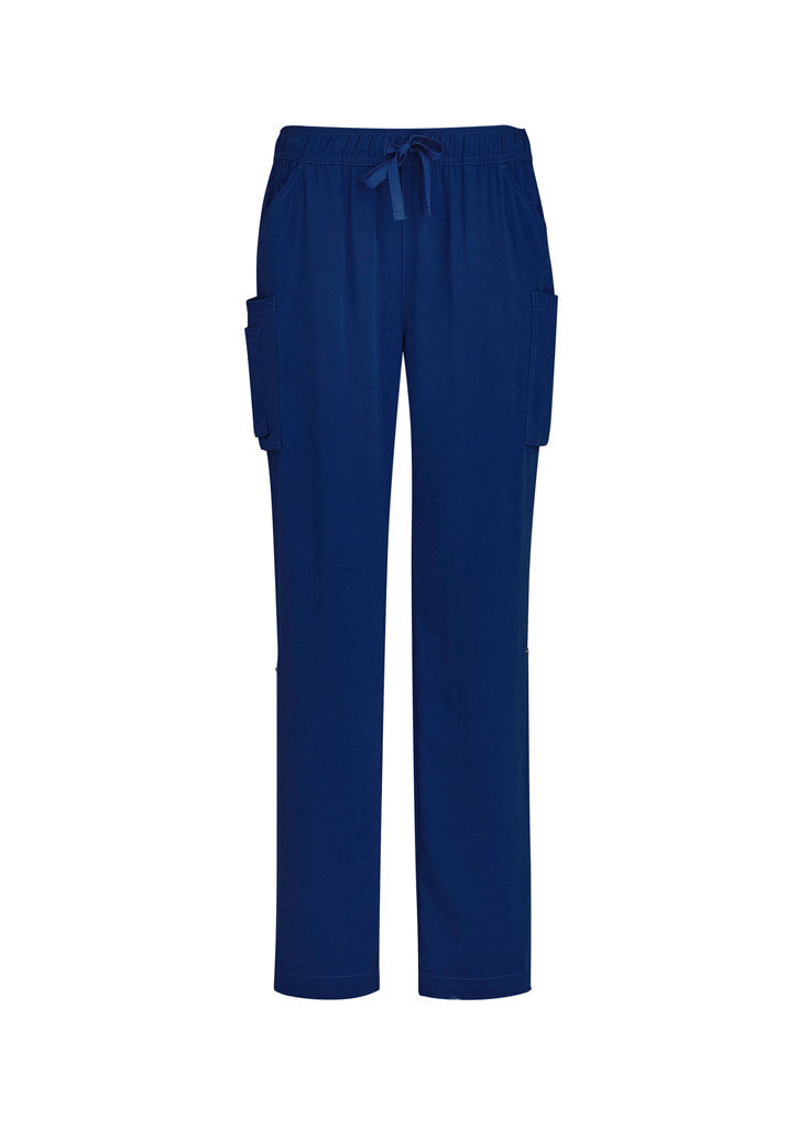 Biz Care Women's Avery Multi-Pocket Straight Leg Pant CSP944LL